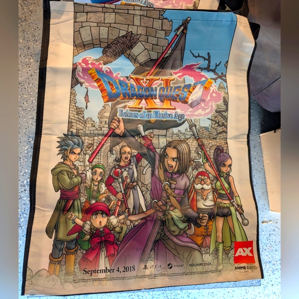 Large tote bag from anime expo